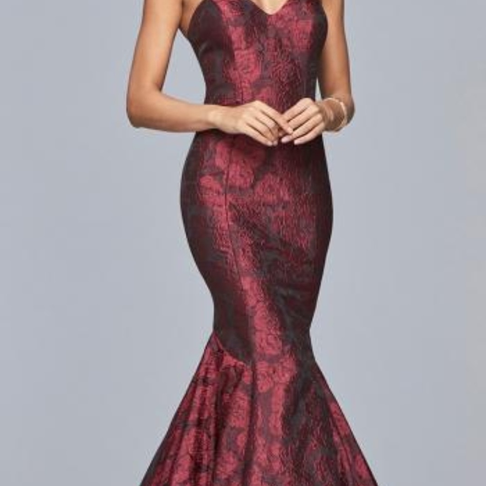 Faviana Strapless Mermaid Prom Dress